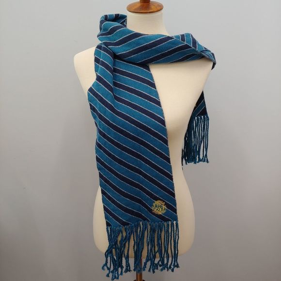 Juicy Couture Scarf, Blue Striped - Picture 2 of 4